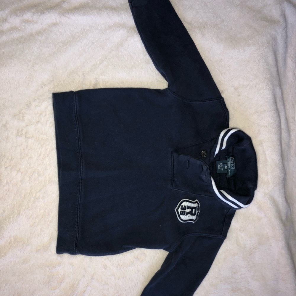 Boys Polo Ralph Lauren Pullover Monogram Sweater